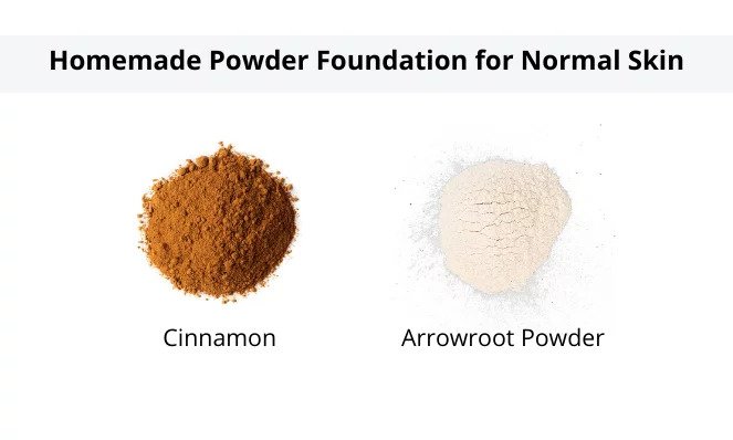 homemade powder foundation for normal skin